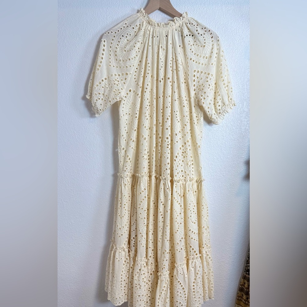 Spell & The Gypsy Collective Fairytale Anglaise Eyelet Gown S - Picture 10 of 15